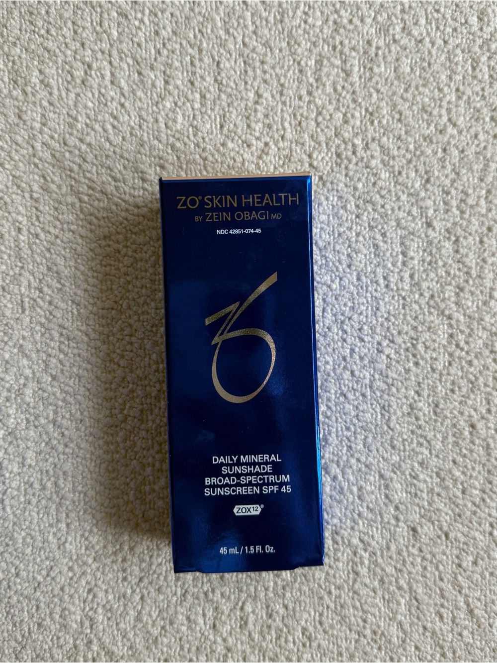 zo skin daily mineral sunshade fair